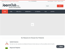 Tablet Screenshot of joomclub.org